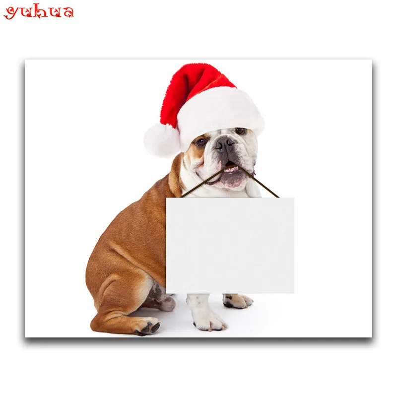 Full Square Diamond mosaic colorful Art 5D DIY Diamond painting Cross stitch Animal dogs Full Round Diamond embroidery dierlijk_
