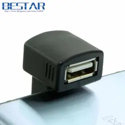 180 градусов вверх и вниз под прямым углом V8 Micro USB OTG USB 2,0 Женский Расширение разъем адаптера для планшета