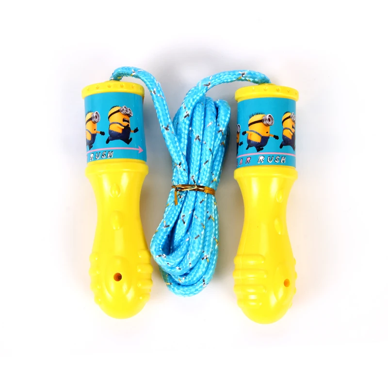 

Minion Children Jump Rope Plastic Equipment Fitness Training Kids Skipping Rope Sport Jump Rope for 3-10years kids