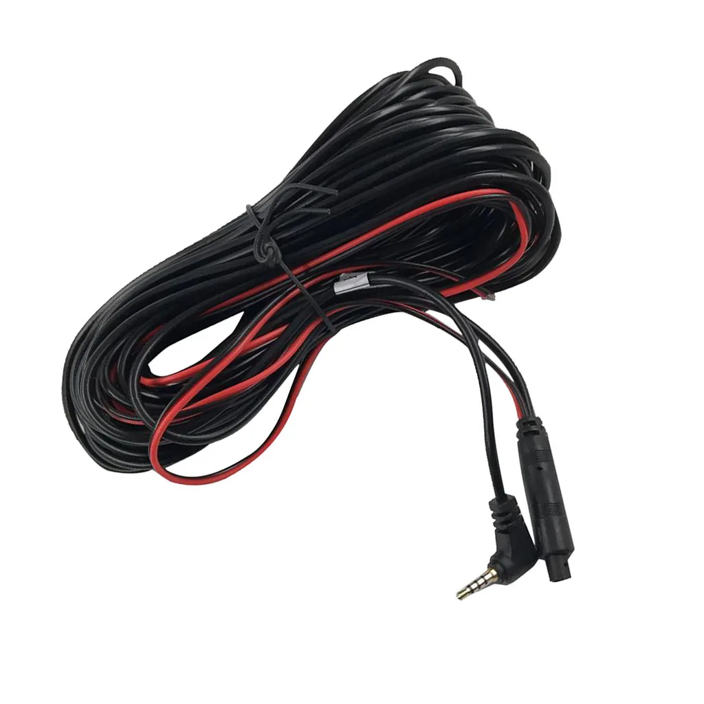Universal Car Rear View Reverse Camera Recorder 4Pin to 2.5mm Cable with Amplifier Resist Corrosion Durability