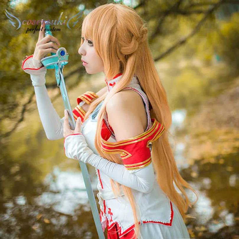 Sword Art Online Asuna, костюмы для косплея, одежда для сценического представления, идеально подходит для вас