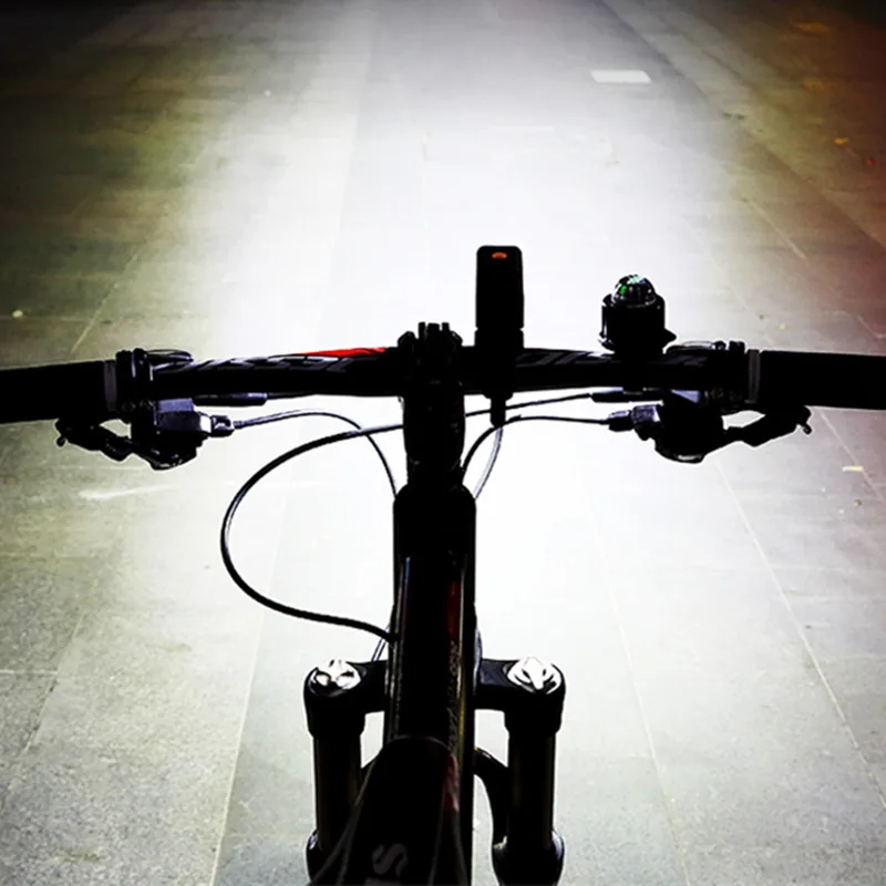 INBIKE USB Перезаряжаемый светодиодный светильник 300 лм IPX6 Водонепроницаемый велосипедный светильник передний велосипедный руль вспышка светильник 200 м видимое расстояние