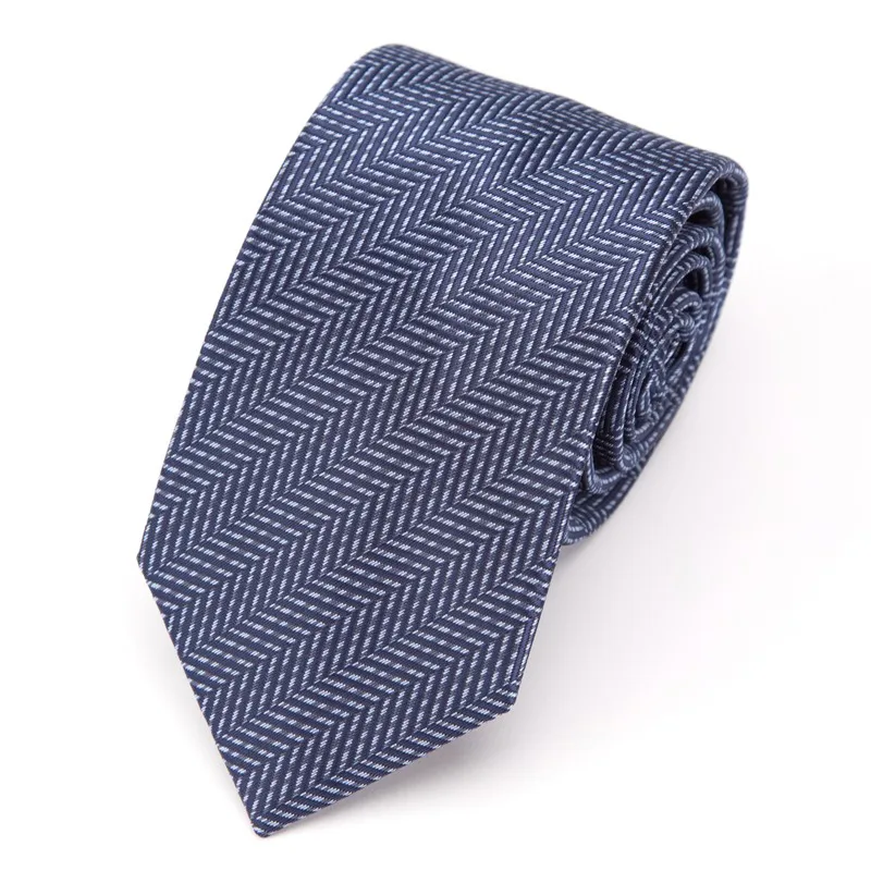 Мужской галстук полосатый стильный галстук формальный деловой Свадебный жаккардовый качественный галстук для мужчин рубашка подарки мужские аксессуары галстук-бабочка - Цвет: YJ-8-J10-1