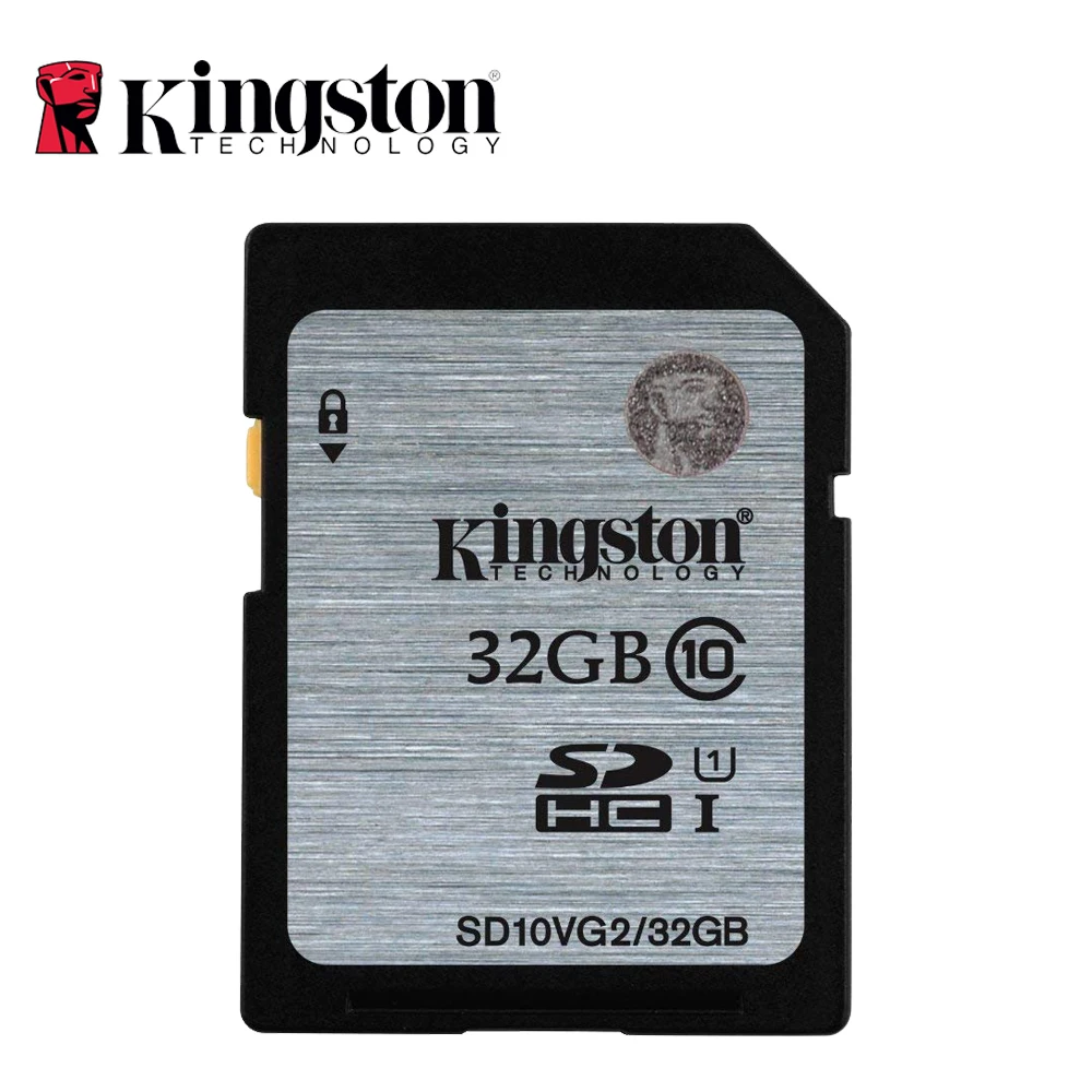 Kingston флэш-карты памяти 16 ГБ 32GBb 64 ГБ 128 ГБ SD HC XC SDHC SDXC Uhs-я HD Video Class 10 картао де Memoria карт SD Tarjeta