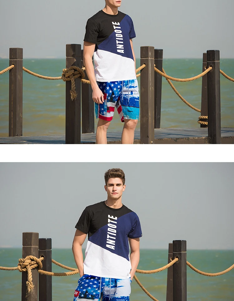 Быстросохнущая Мужская доска с принтом летние пляжные шорты для серфинга мужские спортивные беговые гибридные домашние шорты брюки