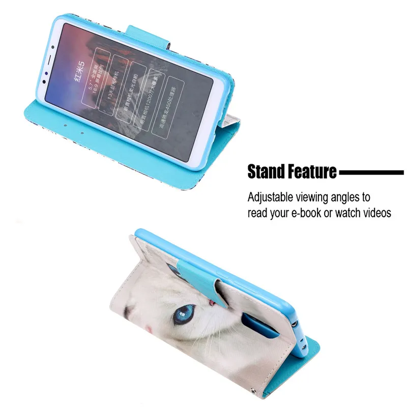 Xiaomi Redmi 5 Plus Leather Cases on For Coque Xiaomi Redmi 5 Case Flip Wallet Case Cover For Fundas Xiaomi Redmi 5 Plus Case Xiaomi Redmi 5 Plus Leather Cases on For Coque Xiaomi Redmi 5 Case Flip Wallet Case Cover For Fundas Xiaomi Redmi 5 Plus Case