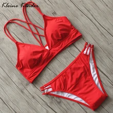 

halter bikini swimwear women 2018 brazilian swimsuit women's bathing suits swimming suit bikinis set white black yellow red XXL