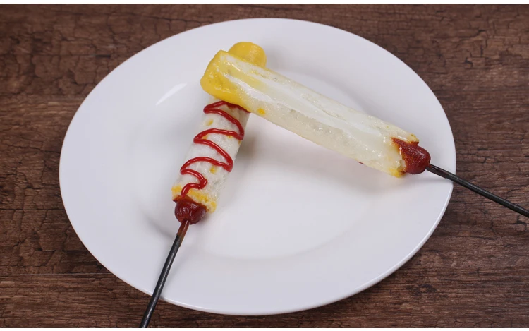 Реквизит Украшение Моделирование еда модель egg roll модель сосиски реквизит egg roll хот-дог модель муляжи пищевых продуктов искусственная поддельная модель