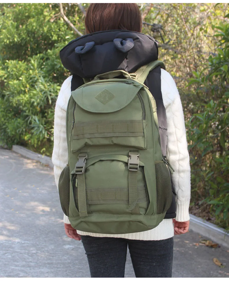 Mochila de Acampamento Caminhadas ao ar Bolsa do Exército Molle Tático Militar Mochilas Livre Bolsas Mochila Pacote Xa640wa 22 Esporte e Lazer