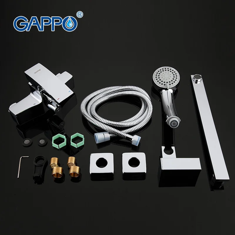 Billig GAPPO badewanne waschbecken wasserhahn mixer badezimmer dusche Wasserhahn Wand badewanne wasserhähne becken waschbecken mixer Bad Dusche set wasserhahn Wasserfall GA2207