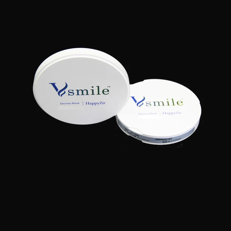 UT Multilayer Strength 650Mpa for Anterior Dental Zirconia Blocks 95mm for Zirkonzahn CADCAM System 3