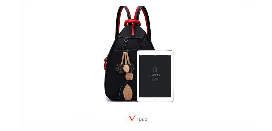 VANDERWAH USB Многофункциональный Рюкзак Новая Мода Листья стиль женский рюкзак для подростков девочек Женская сумка через плечо mochila
