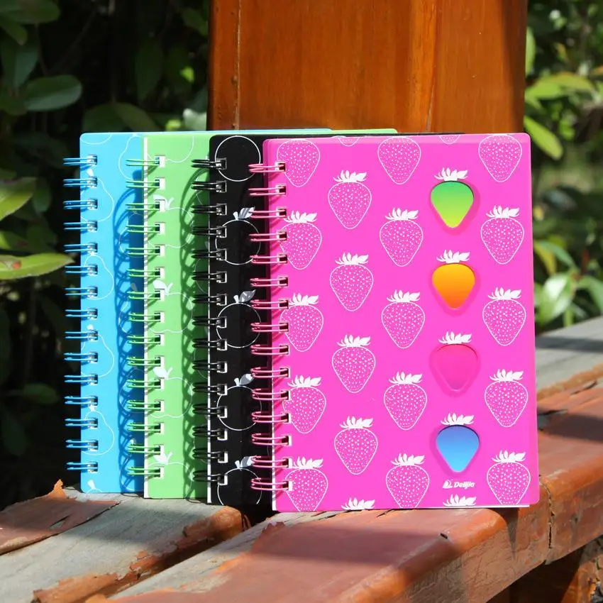 Perfect Gift Cute spiral notebook paper A6 A5 120 sheets Diary Notebook Notepad day planner Office School Supplies Wholesale