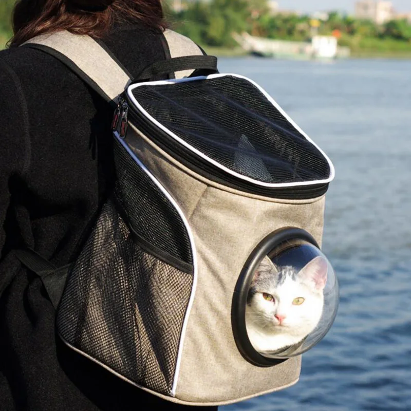 Comfort Dog Carrier Bags Travel Pet Cat Breathable Mesh Comfort Dog Carrier Bags Travel Pet Cat Breathable Mesh Backpack Bag Portable Double Shoulder Outdoor In Carriers From Home Garden On