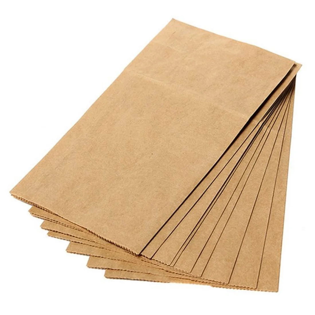 

10pcs/set Biscuits Packaging Wrapping Supplies for Party Wedding Favors Handmade Bread Cookies Gift Brown Kraft Paper Bag