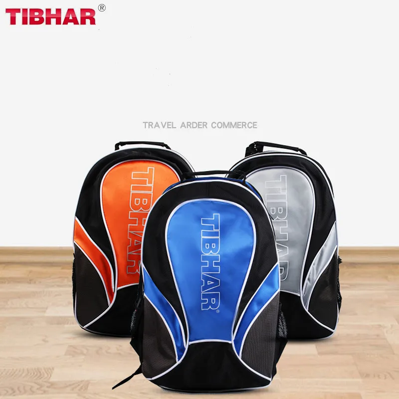 

Tibhar Table Tennis Bag Sport Backpack Multi-function Storage Travel Ping Pong Racket Case