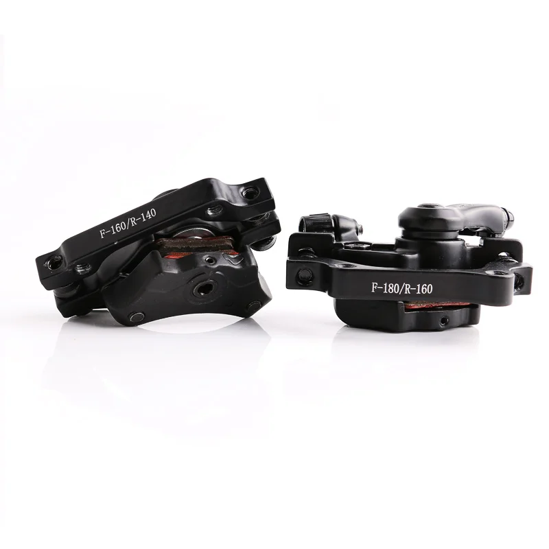 MTB Disc Brake Caliper bike Caliper with Resin Pads front and Rear