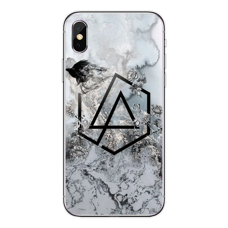 Чехол для iphone 5 4 6 7 8 Plus X Ultra Fino Linkin Park Честера БЕННИНГТОНА Мягкий ТПУ чехол для телефона - Цвет: TPU