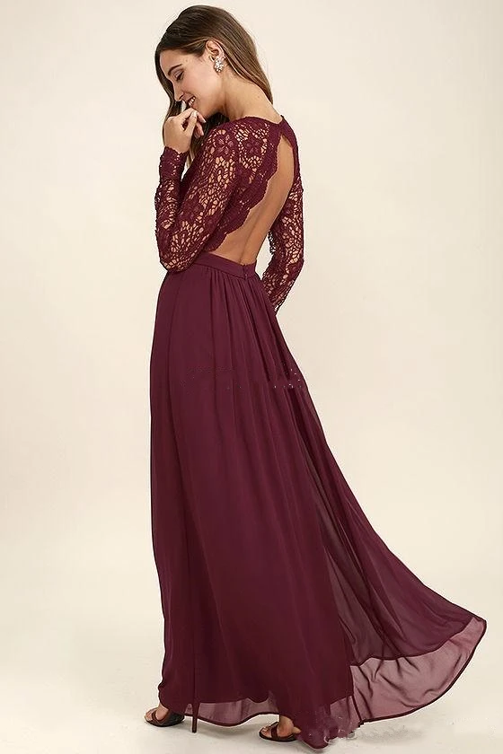 2017-burgundy-chiffon-bridesmaid-dresses-long-sleeves-western-country-style-v-neck-backless-long-beach-lace-top-wedding-party-dresses-cheap (2)