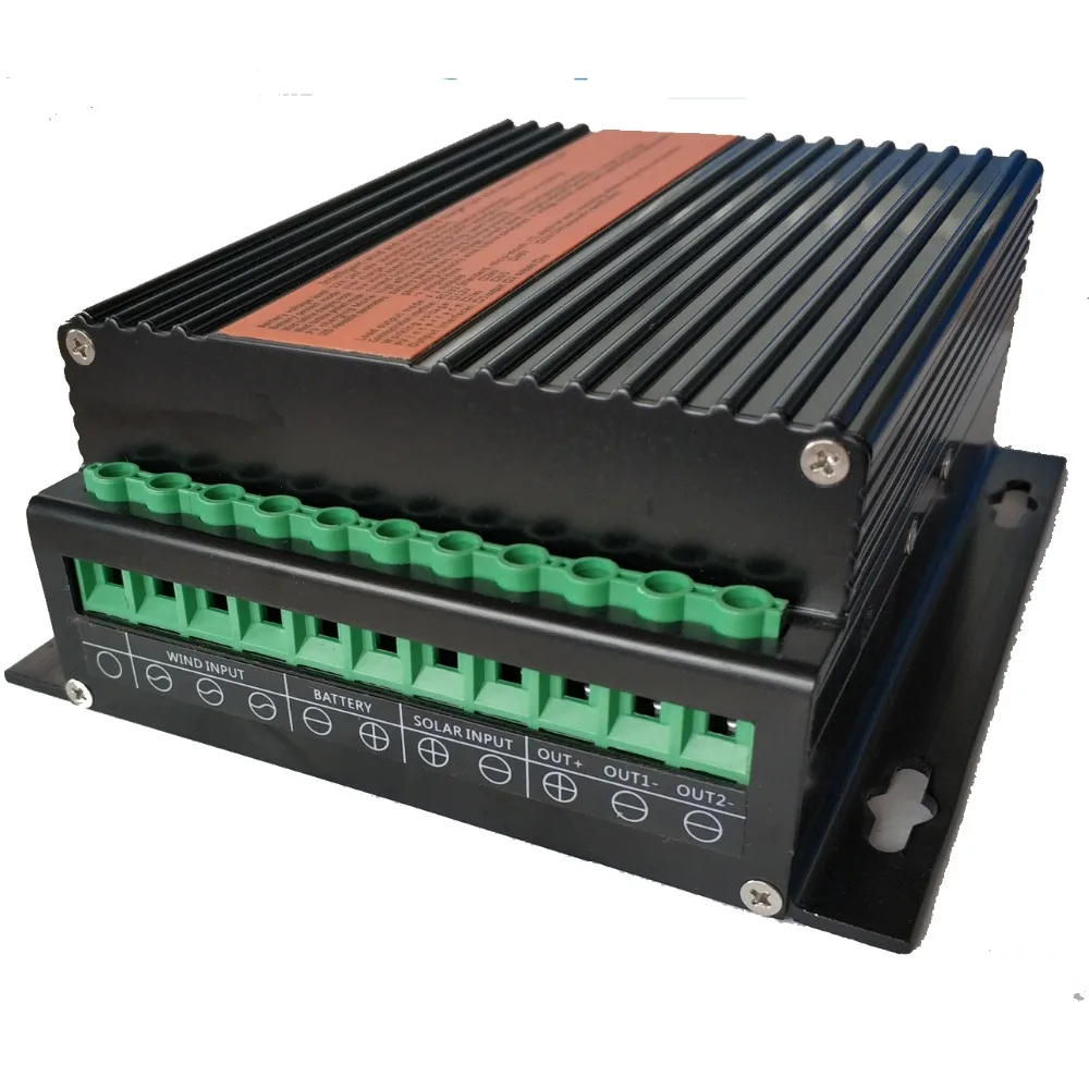 1KW MPPT Wind-Solar Hybrid Controller für 1000W Wind Turbine Ladung 600W PV-Panel 24V/48V Boost Laderegler mit Dump-Last 1KW MPPT Wind-Solar Hybrid Controller für 1000W Wind Turbine Ladung 600W PV-Panel 24V/48V Boost Laderegler mit Dump-Last