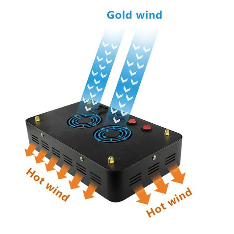 Reflector Series 600W 300W Double Chips LED Grow Light Full Spectrum Indoor Plant Grow Lights Lamps for Indoor Plants (15)