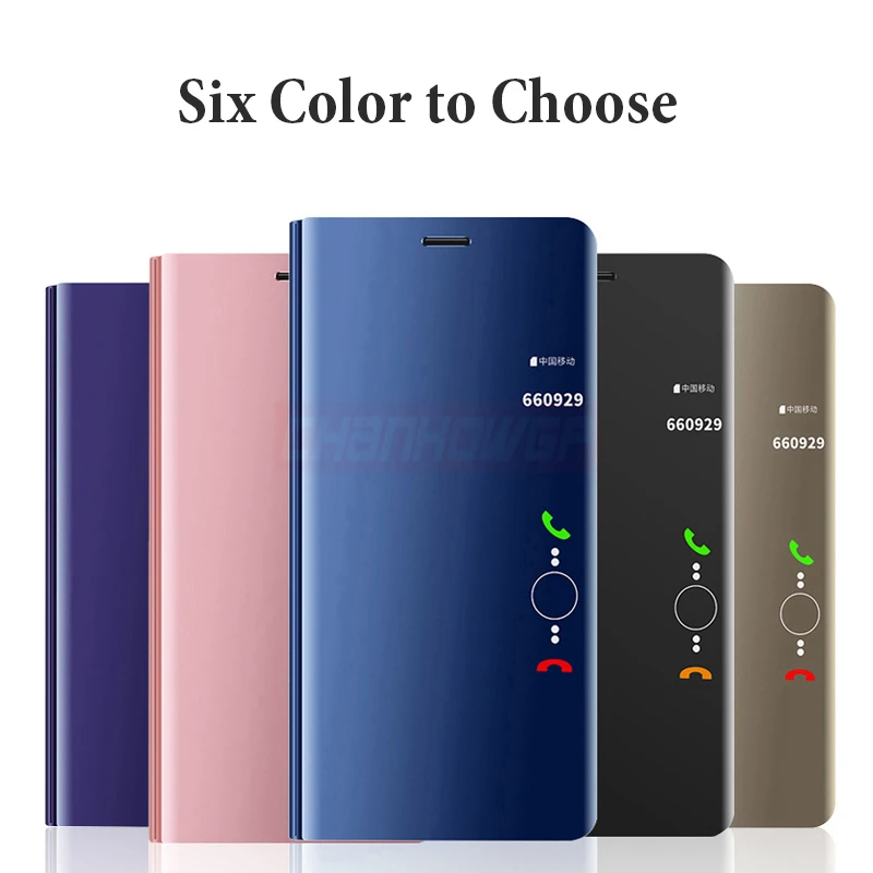 Smart Mirror Clear View Case For Sony Xperia XZ3 xz3 Kickstand Flip Leather Cases For Sony Xpeira XZ 3 x z3 Cover Funda Coque 13