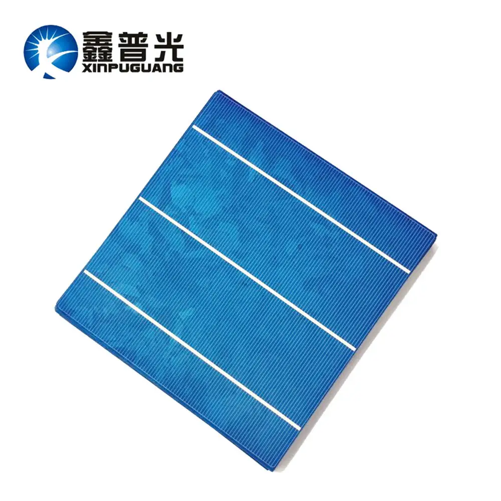 

XINPUGUANG 10pcs 156*150MM 4.2W solar cell Polysilicon silicon CELLS PV module Photovoltaic 18% efficiency DIY solar panel 0.5v