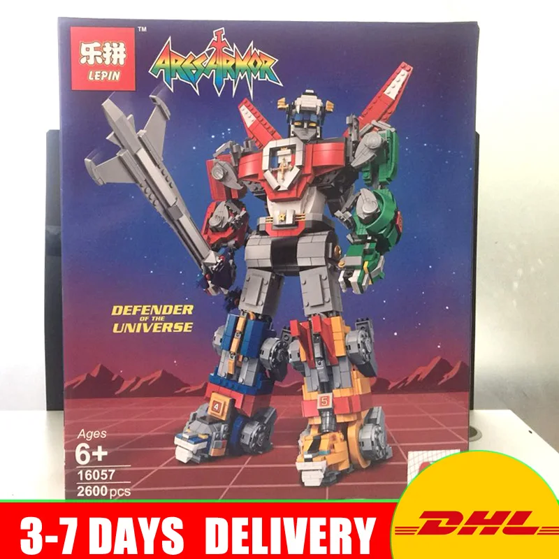 

2018 Lepin 16057 2600Pcs Defender of The Universe Legendary Defender Set Model Building Kits Blocks Bricks Toy Compatible 21311