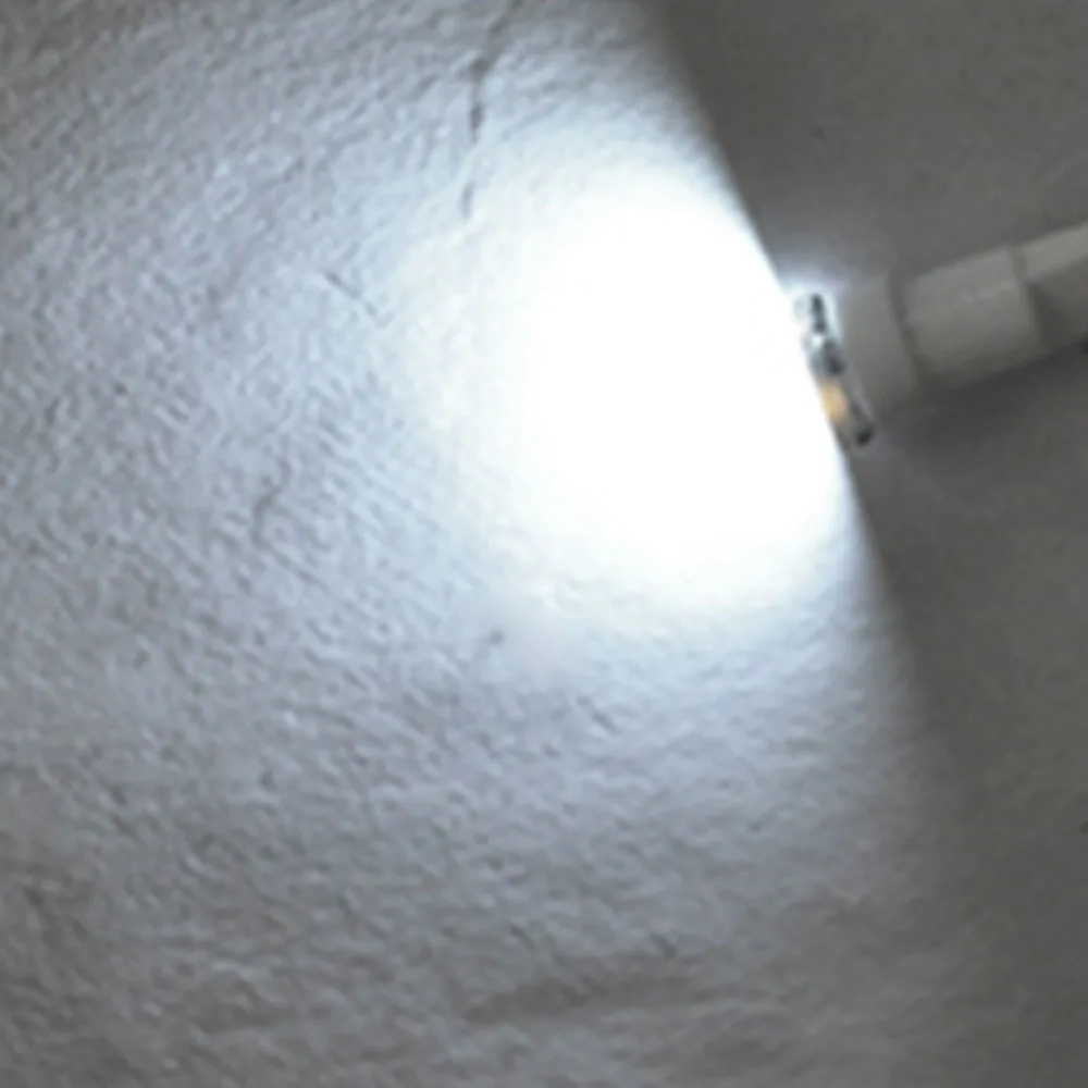 10 шт. T5 1SMD 5050 светодиодный номерной знак приборной панели клиновидные огни белый