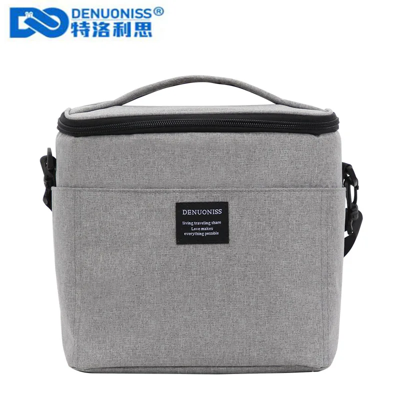 

DENUONISS New Insulation Bag Waterproof Lunch Box Bag Leakproof Cold Pack Cooler Bag Ice Pack Bolsa termica