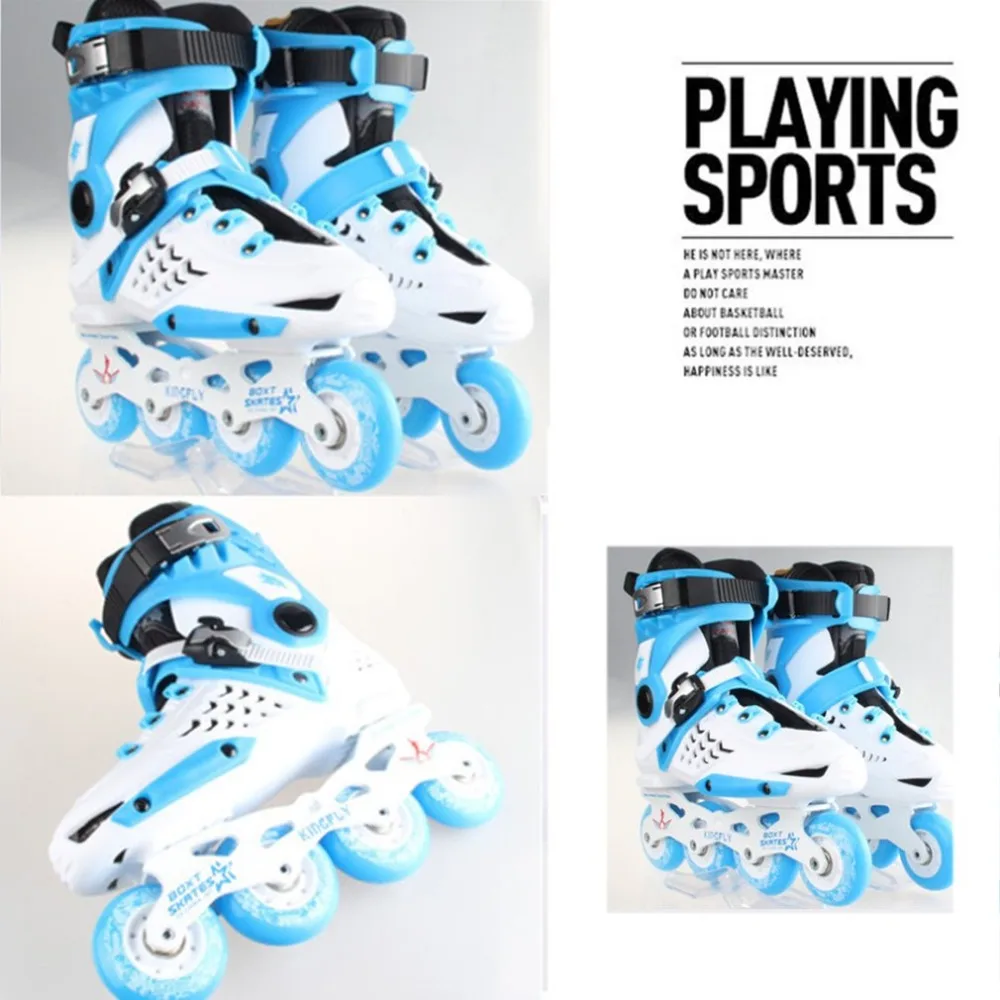 

Man woman Multi Colors Professional Skates Shoes Fancy Single-row Roller Skates Adult Inline Rink Skates