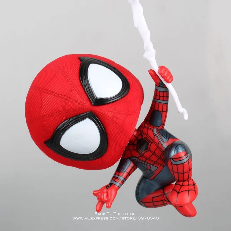 Экшн фигурка из мультфильма Disney Марвел Мстители паук 16 см аниме мини украшение