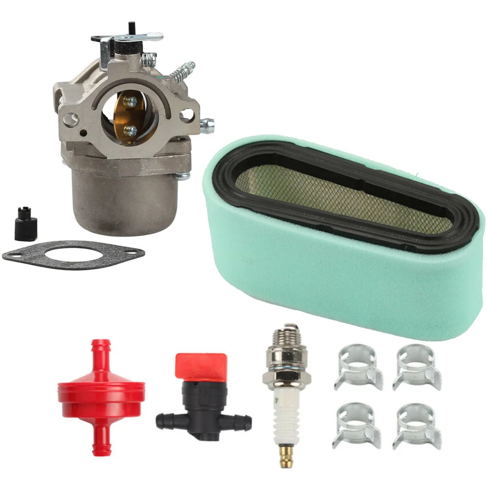 

LMT-165 LMT-166 Air Filter LMT-162 12.5HP Engine Spark plug Shut-off valve For Briggs Stratton