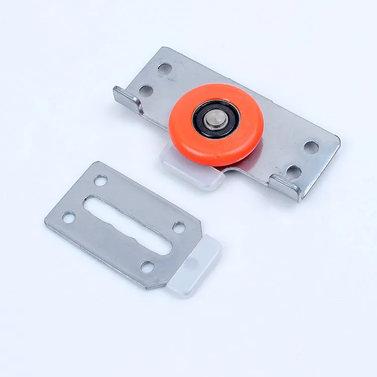 

4Sets Wardrobe Sliding Door Rollers Pulleys Wheels for Cupboard Wardrobe Cabinet Wooden Door Moving Nylon Wheels A12
