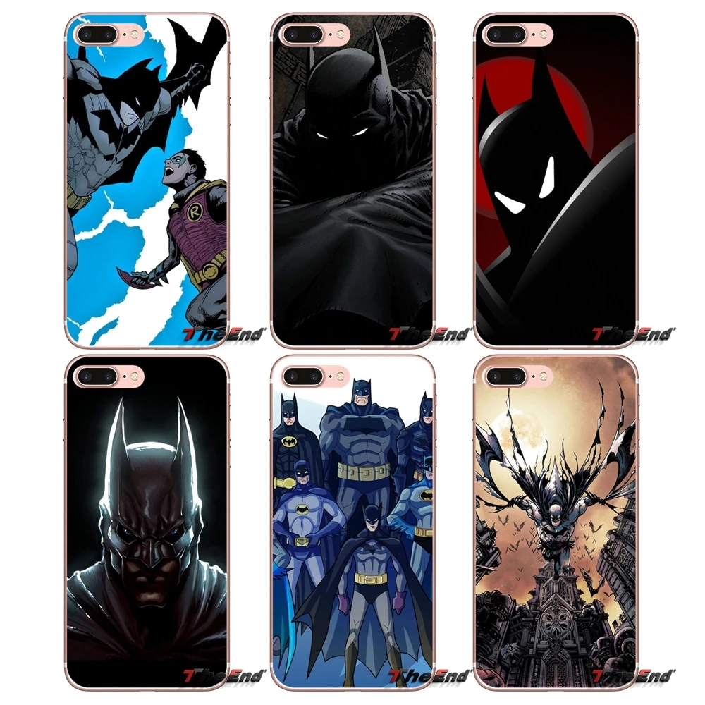 Для huawei P Smart Y6 P8 P9 P10 Plus Nova P20 Lite Pro Mini 2017 SLA-L02 SLA-L22 2i Batman Comic Art прозрачный чехол из