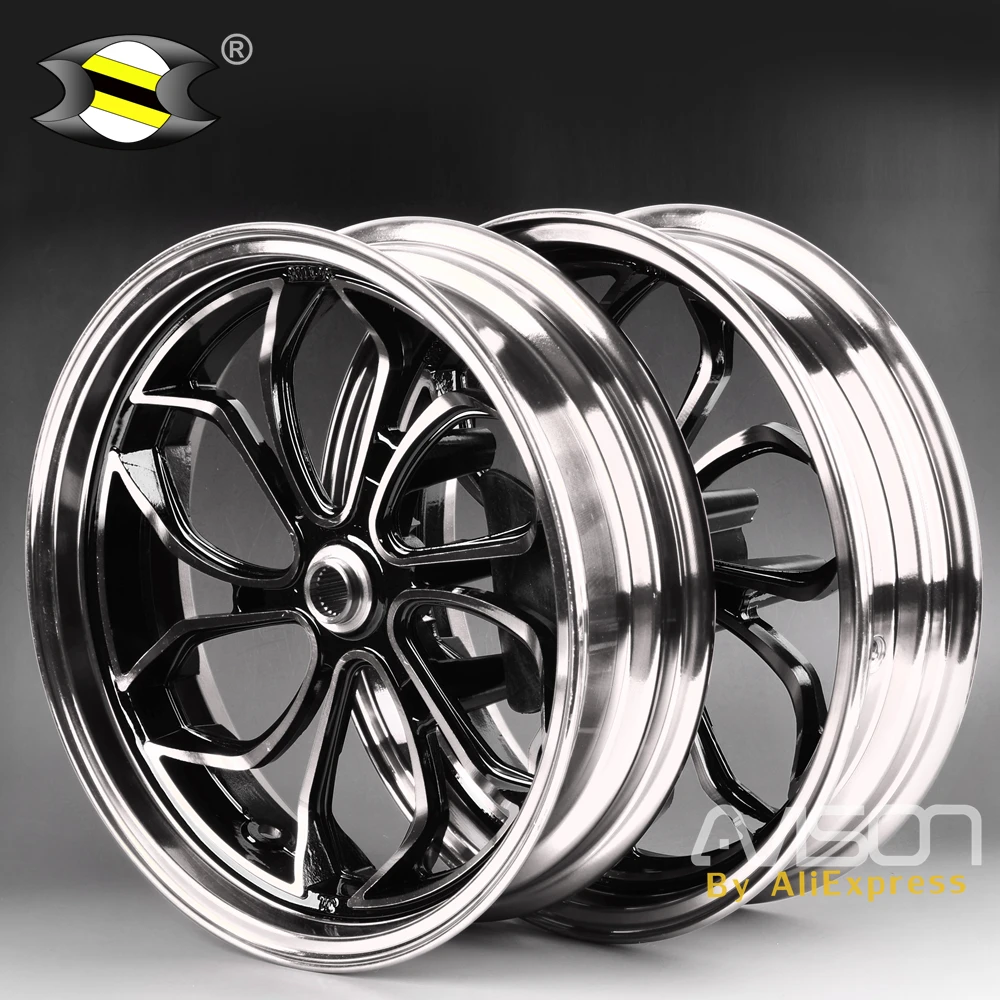 

For Yamaha NMAX155 NMAX 155 NMAX125 Motorcycle Wheel Rims Front Rear Wheel Rim Set Aluminum Alloy Silver