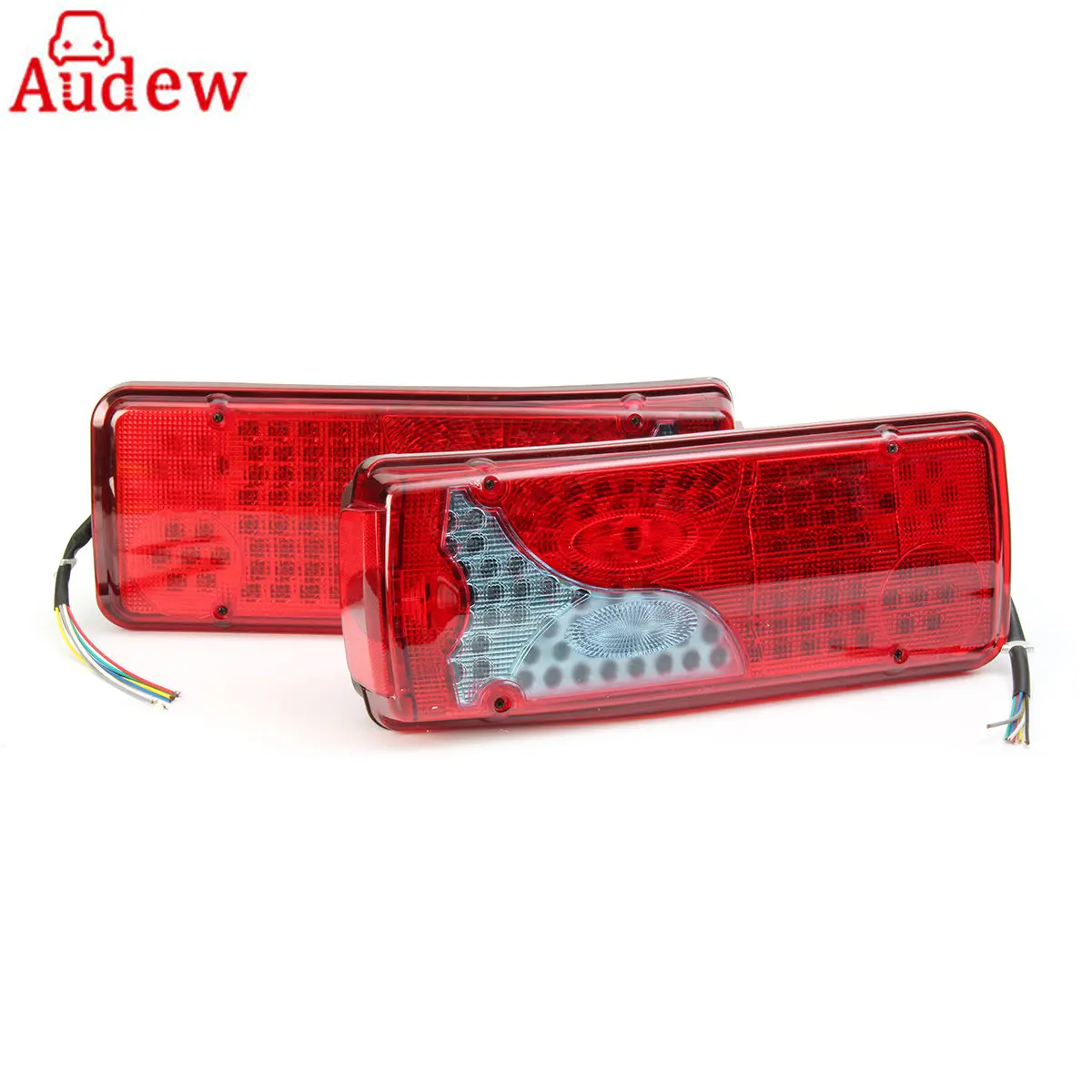 

1Pair 24V Car Brake Stop LIght Lorry Trailer Truck 120LED Tail Rear fog Light For MAN for DAF for TGX for SCANIA