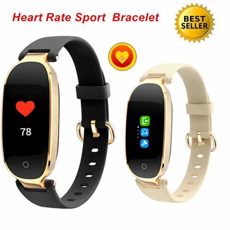 

S3 Plus Real Time Heart Rate Smartwatch Women Waterproof Finess Bracelet Watch Pulsera Inteligente Mujer For Android IOS