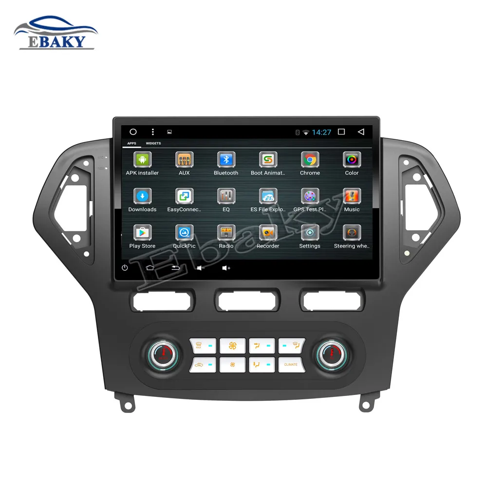 Clearance NaviTopia 10.1inch Octa Core Android 7.1 8.1 Car DVD GPS Navigation for Ford Mondeo CHIA-X 2007-2009 2010 2011 2012 2013 Radio 13