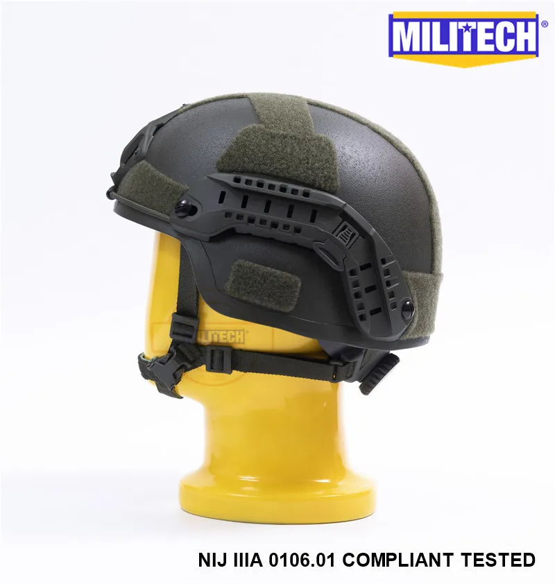 MILITECH Оливер Drab OD MICH NIJ Level IIIA Тактический пуленепробиваемый арамидный шлем ACH ARC OCC