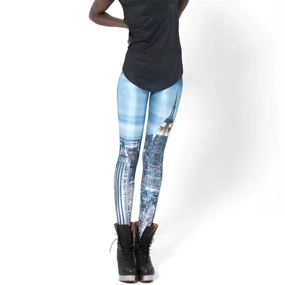 Leggins Movement 3d Print Women New Leggings Sexy Body Shape