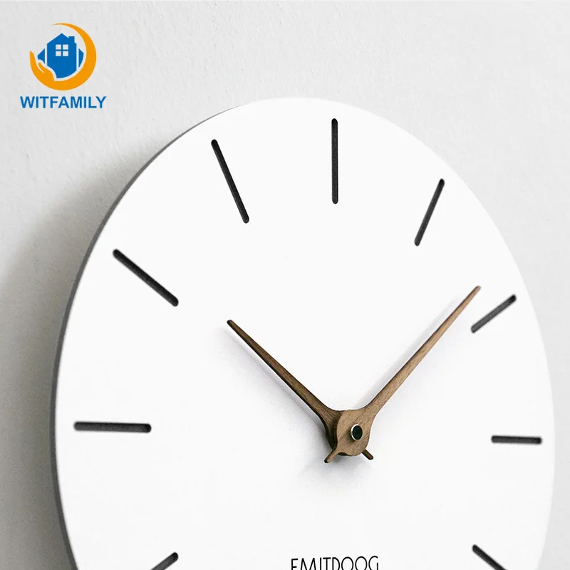 

Personality Mute Creative 15 Inch Modern Minimalist Home Wall Clock Living Room Bedroom Nordic Wall Charts Creative