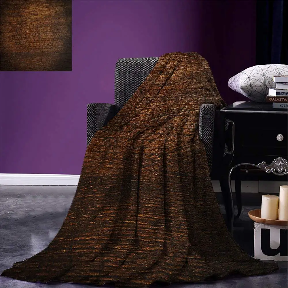 Wooden Throw Blanket Old Vintage Antique Timber Oak Background Rustic
Floor Artisan Photo Print Warm Microfiber Blanket