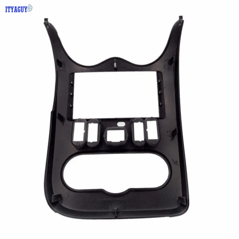 Car Styling Double Din Car Radio Fascia for Renault Logan Adapter CD Trim Clips Panel Plate Fascia Frame In Dash Mount Kit