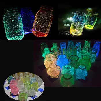 

Fish Tank Wishing Bottle Pathway Accessories Fluorescent Particles DIY Noctilucent Sand Party Festival Decoration
