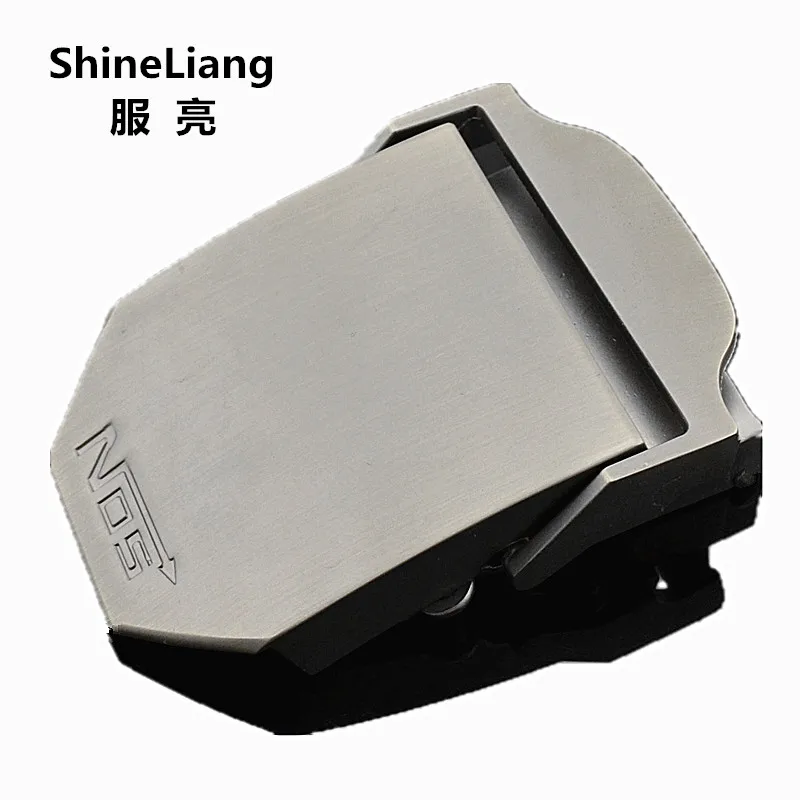 

Men's tactical belt buckle NOS logo alloy material Suitable for Military Canvas body Width 3.8CM Designer high quality Fashion