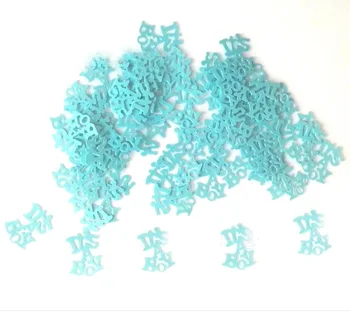 

75g 18*13mm It's A Boy/It's A Girl For Wedding Party Baby Shower Throwing Confetti Table Decoration