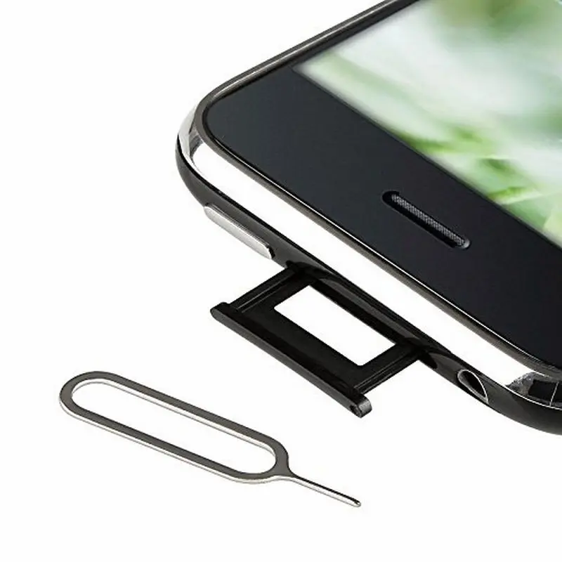 

100pcs Sim Card Tray Removal Eject Pin Key Tool Ejector For iphone 4 5 5s 6 7 ipad samsung galaxy s6 s7 xiaomi Huawei P8 P9 Lite