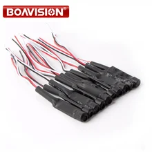 5 шт./лот высокочувствительный микрофон видеонаблюдения Аудио Крошечный микрофон для камеры видеонаблюдения s DVR NVR Встроенная камера