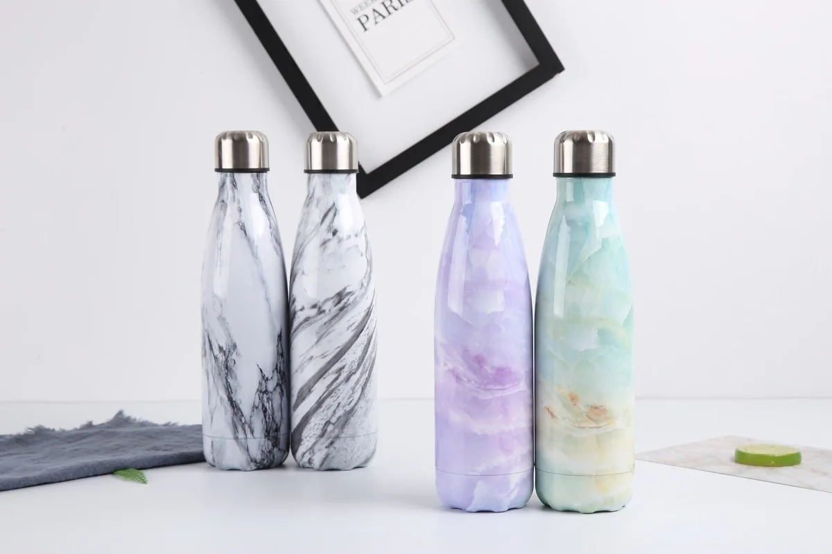 500ML Chilly Bottle Stainless Steel Wine Bottle Shape Thermos Bottle Car Travel Bowling Flask Vacuum Bottle For Water